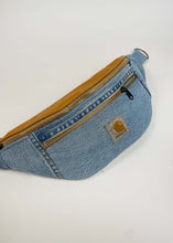 Load image into Gallery viewer, Denim Reworked Carhartt Sling Bag