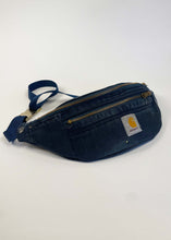 Load image into Gallery viewer, Navy Reworked Carhartt Sling Bag