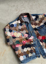 Load image into Gallery viewer, Patchwork Denim Jacket