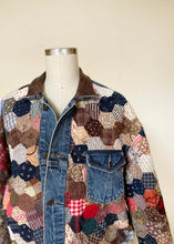Load image into Gallery viewer, Patchwork Denim Jacket