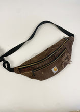 Load image into Gallery viewer, Mocha Reworked Carhartt Sling Bag
