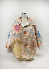 Load image into Gallery viewer, Geometric Button Up Quilted Jacket
