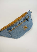 Load image into Gallery viewer, Denim Reworked Carhartt Sling Bag
