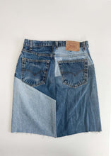 Load image into Gallery viewer, Reworked Denim Skirt
