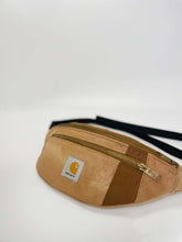 Load image into Gallery viewer, Tan Reworked Carhartt Sling Bag
