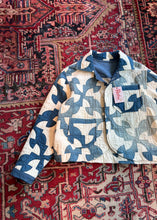 Load image into Gallery viewer, Cropped Drunkards Path Chore Coat
