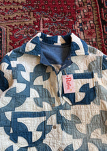 Load image into Gallery viewer, Cropped Drunkards Path Chore Coat

