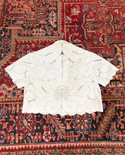 Load image into Gallery viewer, Womens Cropped Button Down
