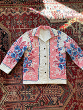 Load image into Gallery viewer, Pink and Blue Quilted Chore coat
