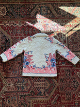 Load image into Gallery viewer, Pink and Blue Quilted Chore coat

