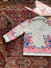 Load image into Gallery viewer, Pink and Blue Quilted Chore coat
