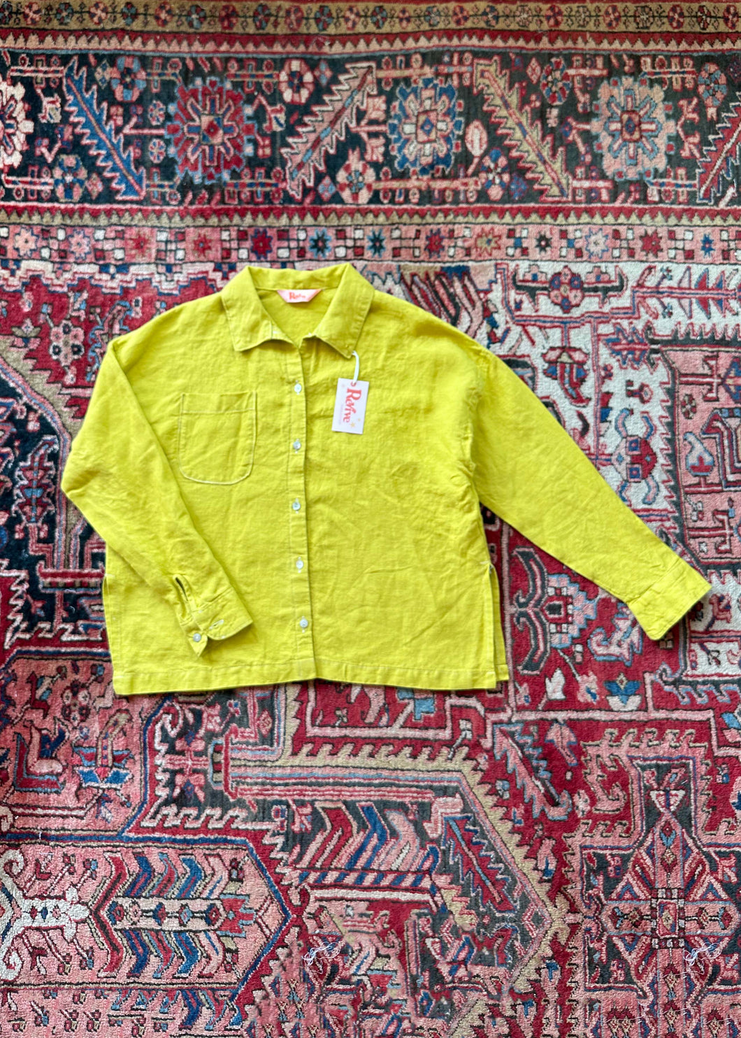 Oversized Linen/ Cotton Shirt