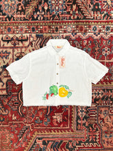 Load image into Gallery viewer, Womens Cropped Button Down
