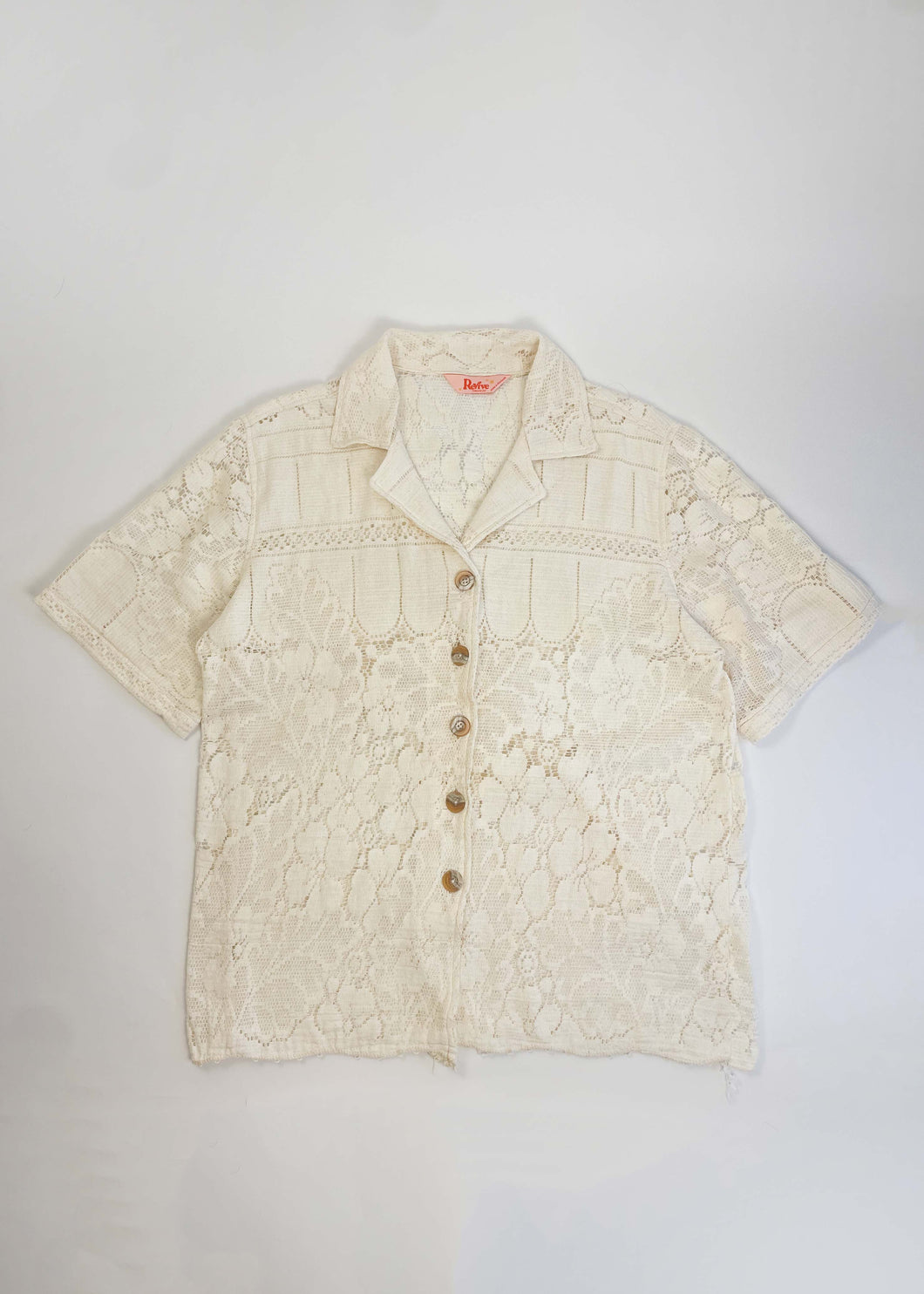 Mens Embroidred Camp Button Down