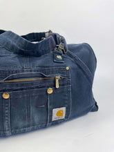 Load image into Gallery viewer, Navy Reworked Carhartt Duffle
