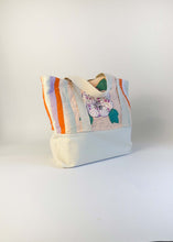 Load image into Gallery viewer, Hibiscus Recycled Quilt Canvas Bag

