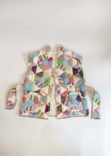 Load image into Gallery viewer, Rosalie Reclaimed Quilted Vest -  Scrappy Quilt
