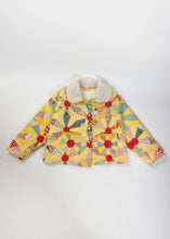 Load image into Gallery viewer, Yellow Ray of Sunshine Quilted Coat

