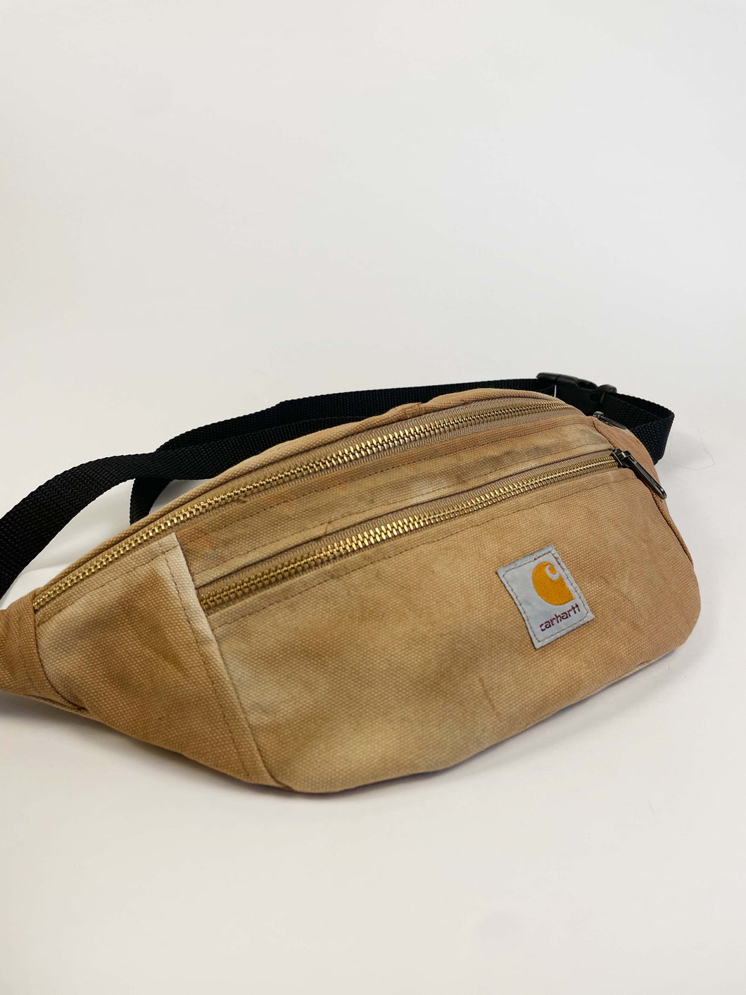 Tan  Reworked Carhartt Sling Bag