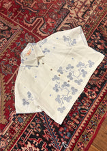 Load image into Gallery viewer, Cropped Embroidered Button Down - Revivethreadsco
