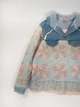 Load image into Gallery viewer, Denim Quilted Hoodie
