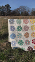 Load and play video in Gallery viewer, Dresden Rainbow Quilt - Made to order Jacket
