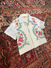 Load image into Gallery viewer, Womens Cropped Button Down - Revivethreadsco
