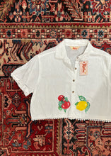 Load image into Gallery viewer, Womens Cropped Button Down - Revivethreadsco
