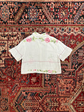 Load image into Gallery viewer, Womens Cropped Button Down - Revivethreadsco
