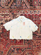 Load image into Gallery viewer, Womens Cropped Button Down - Revivethreadsco
