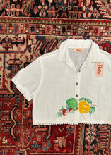 Load image into Gallery viewer, Womens Cropped Button Down - Revivethreadsco
