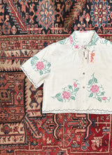 Load image into Gallery viewer, Womens Cropped Button Down - Revivethreadsco
