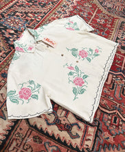 Load image into Gallery viewer, Womens Cropped Button Down - Revivethreadsco
