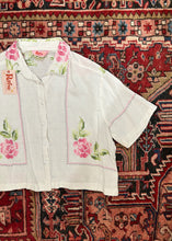 Load image into Gallery viewer, Womens Cropped Button Down - Revivethreadsco
