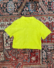 Load image into Gallery viewer, Women's Cropped Linen Button Down Top - Revivethreadsco
