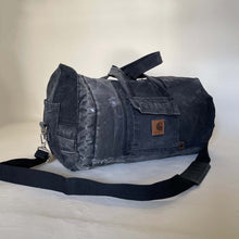 Load image into Gallery viewer, Reworked Workwear Duffel Bag
