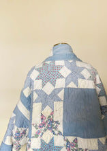 Load image into Gallery viewer, Blue Quilted Jacket
